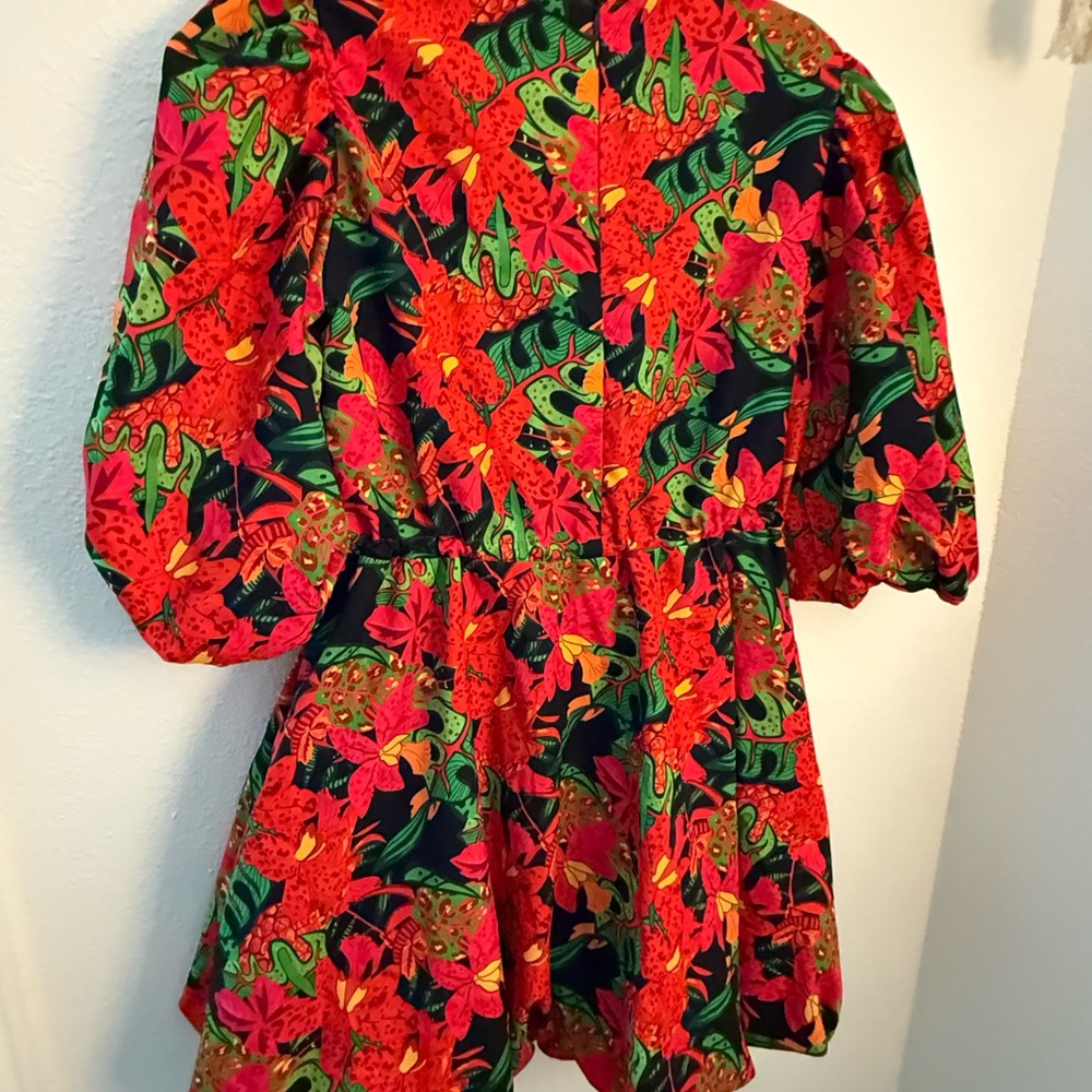 SHEIN X Multicolor Floral Dress